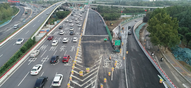 中州大道又有一节点改造完成通车