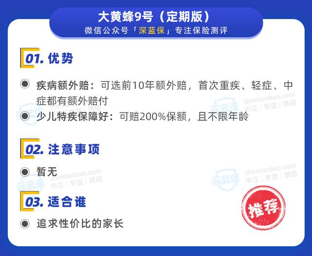 9月重疾险新榜单！几百块就能买到好产品，详细测评来了