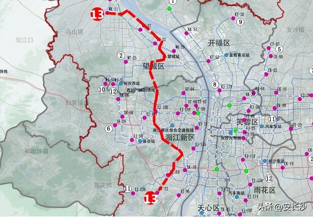 回复来了！长沙地铁8、9号线怎么走？事关含浦、苏托垸......