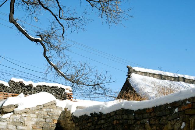 阳泉：雪至，古村别样红