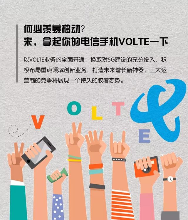 何必羡慕移动？来，拿起你的电信手机VoLTE一下