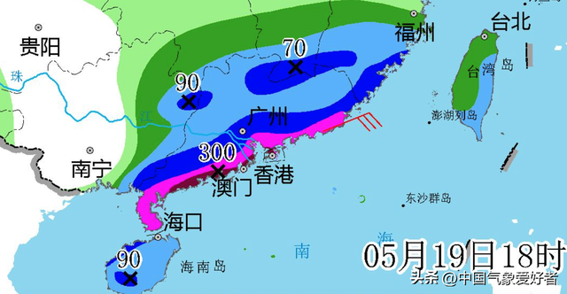 国家级暴雨预警接近最高，特大暴雨确定来！分析：局部雨强超最大