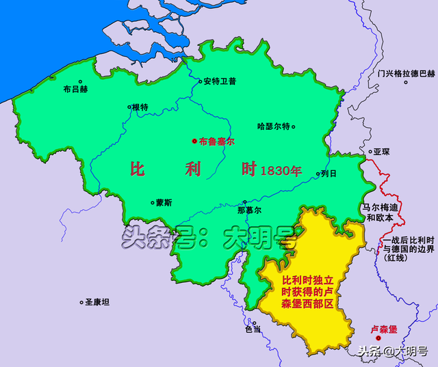 荷兰和比利时原本是一个国家，为什么在1830年的时候分开了？