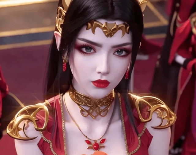 斗破苍穹：美杜莎女王cosplay欣赏，邪恶与柔情的完美融合！