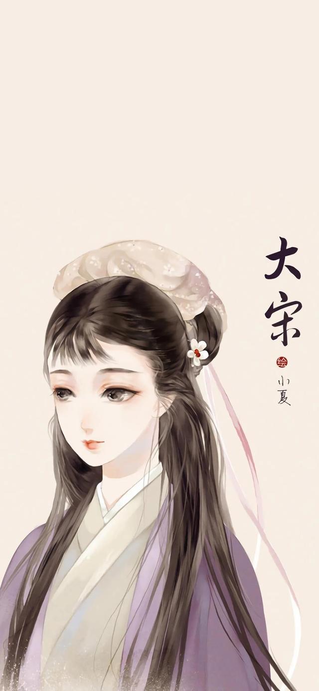 古代美女‖手绘高清壁纸